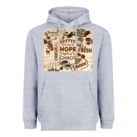 Heather Grey coffee is a cup of hope Heavyweight Hoodie - TumblerDesignByShophia