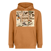 Meerkat coffee is a cup of hope Heavyweight Hoodie - TumblerDesignByShophia