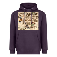 Plum coffee is a cup of hope Heavyweight Hoodie - TumblerDesignByShophia