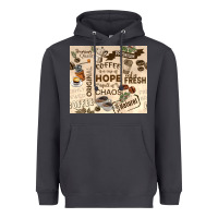 Smoke coffee is a cup of hope Heavyweight Hoodie - TumblerDesignByShophia