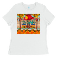 White firefighter mom Ladies Tee - HRA Design Shop
