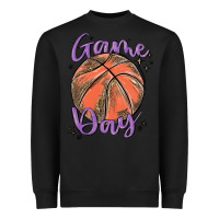 Black game day Heavyweight Sweatshirt - MaliasSmallBusiness