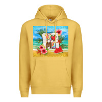 Antique Gold summer mama Premium Hoodie - TumblerDesignByShophia