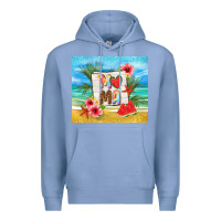 Colony Blue summer mama Premium Hoodie - TumblerDesignByShophia