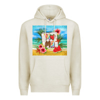 Oatmeal Heather summer mama Premium Hoodie - TumblerDesignByShophia