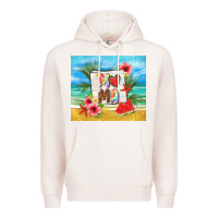 Pale Pink summer mama Premium Hoodie - TumblerDesignByShophia