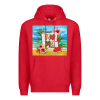 Red summer mama Premium Hoodie - TumblerDesignByShophia