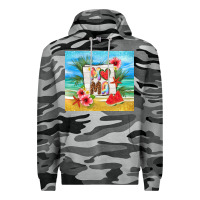 Slate Camo summer mama Premium Hoodie - TumblerDesignByShophia