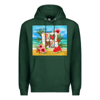 Sports Green summer mama Premium Hoodie - TumblerDesignByShophia
