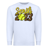 White 2023 senior Softball Premium Sweatshirt - HowdyJamesFarm