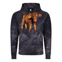 Cloud Black red angus calf Vintage Hoodie - LillyAllenDesigns