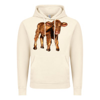 Vintage Artic red angus calf Vintage Hoodie - LillyAllenDesigns