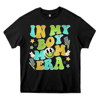Black in my boy mom era Heavy Core Tee - JahusDesignShop