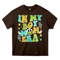 Chocolate Brown in my boy mom era Heavy Core Tee - JahusDesignShop