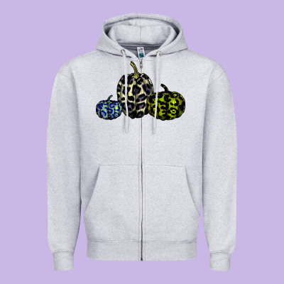 Pumpkin Zipper Hoodie Designed By Bettercallsaul