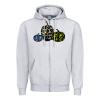 Heather Grey pumpkin Zipper Hoodie - Bettercallsaul