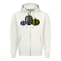 Oatmeal Heather pumpkin Zipper Hoodie - Bettercallsaul