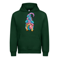Forest Green Easter Gnome Urban Hoodie - BundleAndBundleShop
