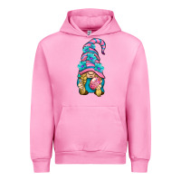Fuchsia Pink Easter Gnome Urban Hoodie - BundleAndBundleShop
