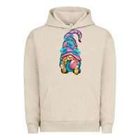 Pigment French Oak Easter Gnome Urban Hoodie - BundleAndBundleShop
