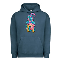 Pigment Midnight Navy Easter Gnome Urban Hoodie - BundleAndBundleShop