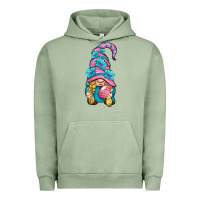 Pigment Oil Green Easter Gnome Urban Hoodie - BundleAndBundleShop