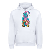 White Easter Gnome Urban Hoodie - BundleAndBundleShop