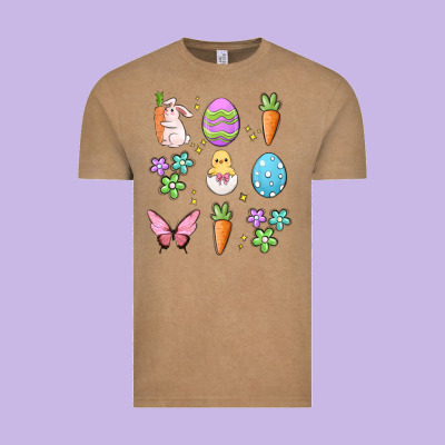 Easter Elementary Vintage Tee Designed By Maliassmallbusiness