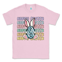 Bubblegum Pink happy easter Classic Tee - MaliasSmallBusiness