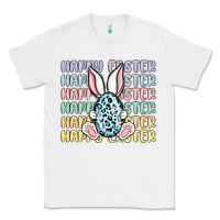 White happy easter Classic Tee - MaliasSmallBusiness