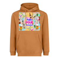 Meerkat let's make pour decisions Heavyweight Hoodie - TumblerDesignByShophia