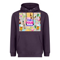 Plum let's make pour decisions Heavyweight Hoodie - TumblerDesignByShophia