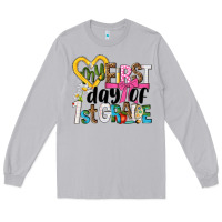 Moon Dust my first day of 1st grade Long Sleeve Tee - NancyCooperArtShop