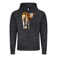 Vintage Black simmental calf Vintage Hoodie - LillyAllenDesigns