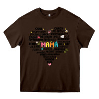 Chocolate Brown spanish mothers day Heavy Core Tee - JahusDesignShop