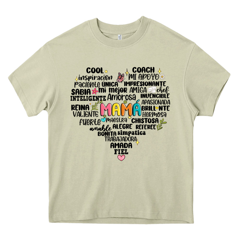 Spanish Mothers Day Heavy Core Tee by JahusDesignShop | Teevron
