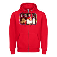 Red john henry Zipper Hoodie - Bettercallsaul