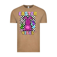 Vintage Coffee easter vibes peep faux sequin Vintage Tee - MaliasSmallBusiness