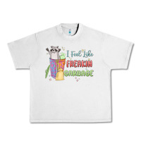Lunar Rock i feel like garbage raccoon Urban Heavy Tee - MaliasSmallBusiness