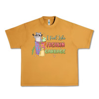 Peanut Butter i feel like garbage raccoon Urban Heavy Tee - MaliasSmallBusiness