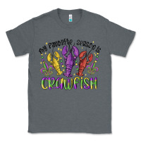 Charcoal Heather my favorite season is crawfish Classic Tee - MaliasSmallBusiness