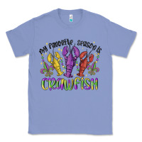 Colony Blue my favorite season is crawfish Classic Tee - MaliasSmallBusiness