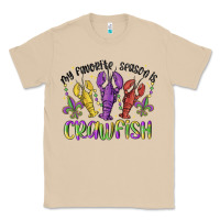 Mushroom my favorite season is crawfish Classic Tee - MaliasSmallBusiness