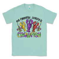 Seafoam my favorite season is crawfish Classic Tee - MaliasSmallBusiness