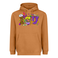 Meerkat Mardi Gras ICU Nurse Heavyweight Hoodie - HowdyJamesFarm