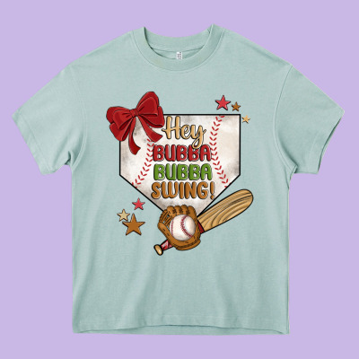 Hey Bubba Bubba Swing Heavy Core Tee Designed By Jahusdesignshop