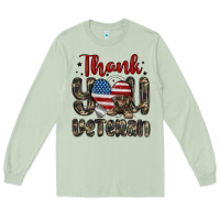 Matcha thank you veteran Long Sleeve Tee - MaliasSmallBusiness