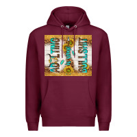 Burgundy Adulting is some bullshit Premium Hoodie - TumblerDesignByShophia