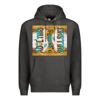 Charcoal Heather Adulting is some bullshit Premium Hoodie - TumblerDesignByShophia