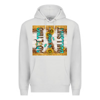 Dove Grey Adulting is some bullshit Premium Hoodie - TumblerDesignByShophia